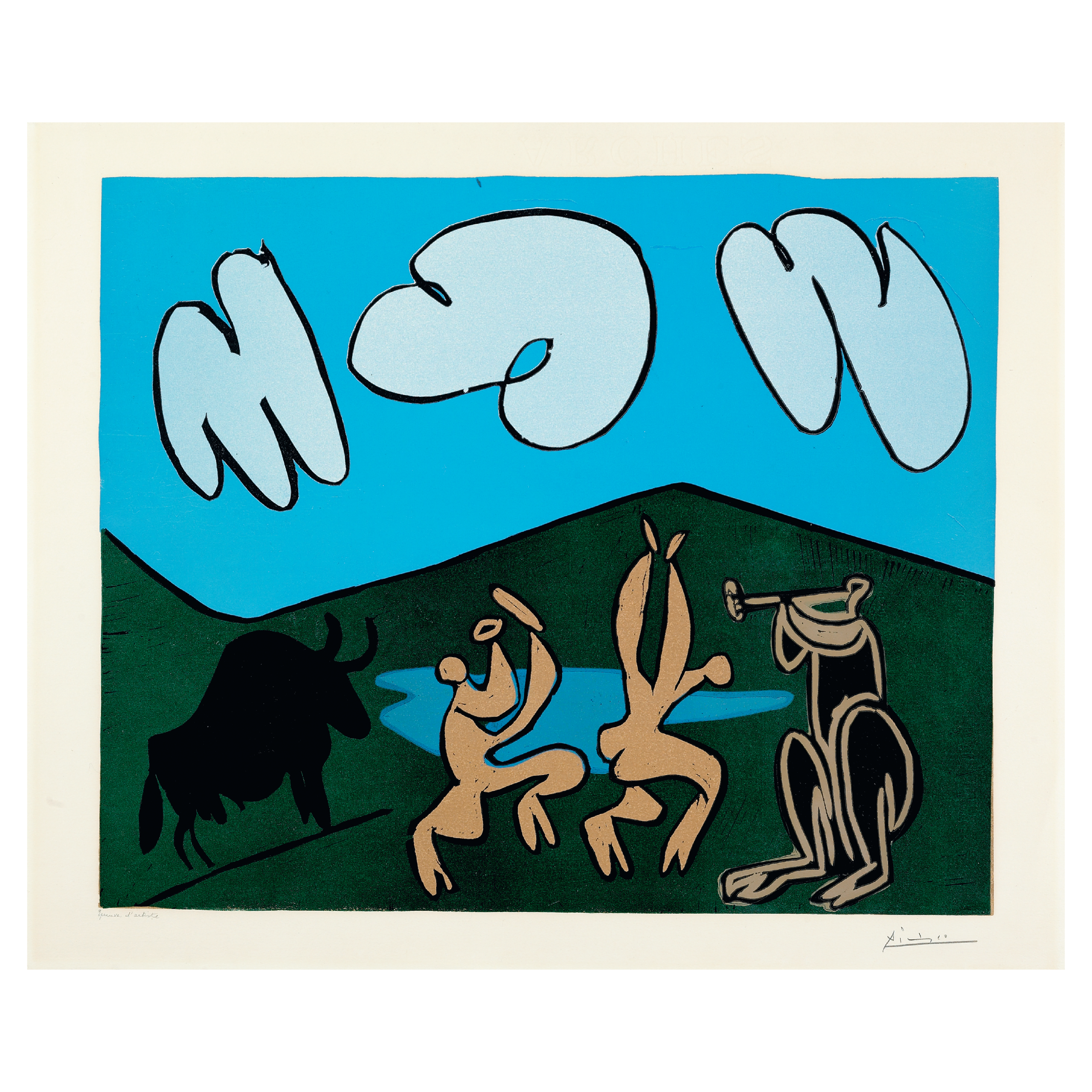 Bacanală cu taurul negru / Bacchanal with the Black Bull, 1959