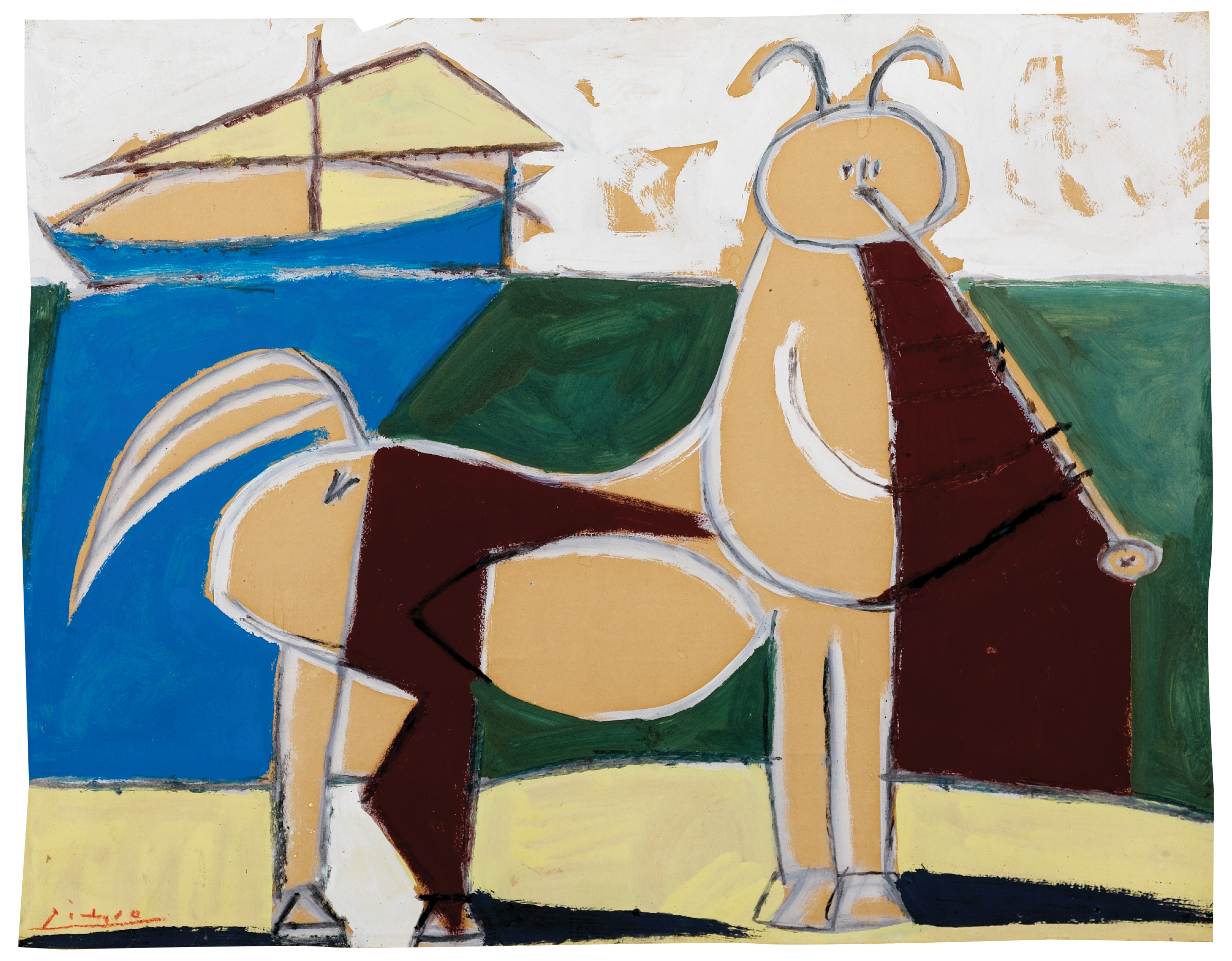 Picasso en visite