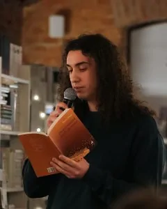 Performative reading with Nelu Antocian and La Două Bufnițe