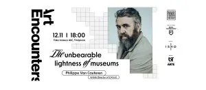Talk Philippe Van Cauteren: The unbearable lightness of museums